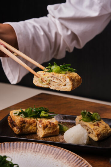 omelette japonaise à partager